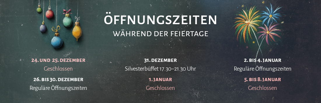 Casa Villani - Betriebsferien